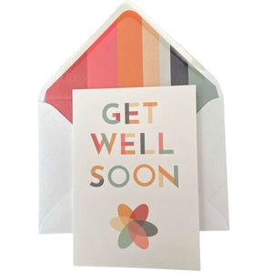 Toco Get Well Soon Greetings Card - Mustard and Gray Ltd