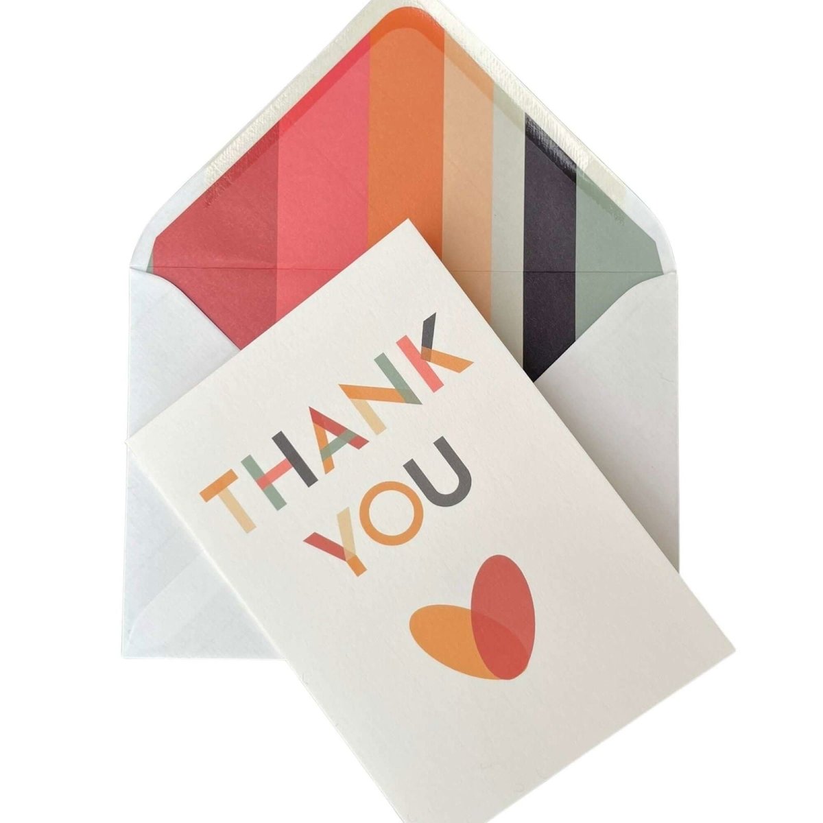 Toco Thank You Greetings Card - Mustard and Gray Ltd