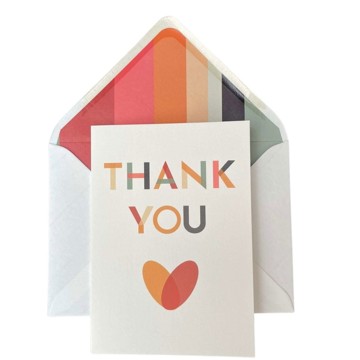 Toco Thank You Greetings Card - Mustard and Gray Ltd