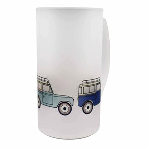 Weekend Wheels Offroad Frosted Beer Stein - Mustard and Gray Ltd