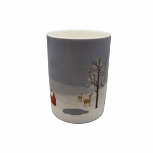 Winter Fox Day Mug - Mustard and Gray Ltd